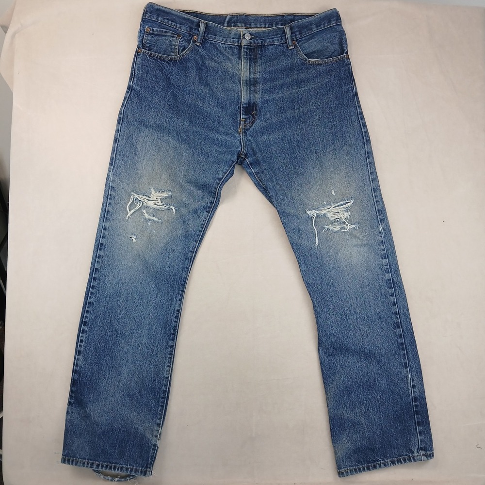 Levis 517 40x34 Mens Jeans FLAWS Bootcut Cowboy **Actual 38x34 **